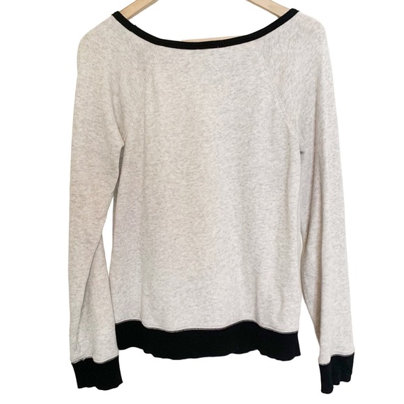 Express Sequined Lieutenant De Charme Sweatshirt Women's Size Med - Picture 2 of 7